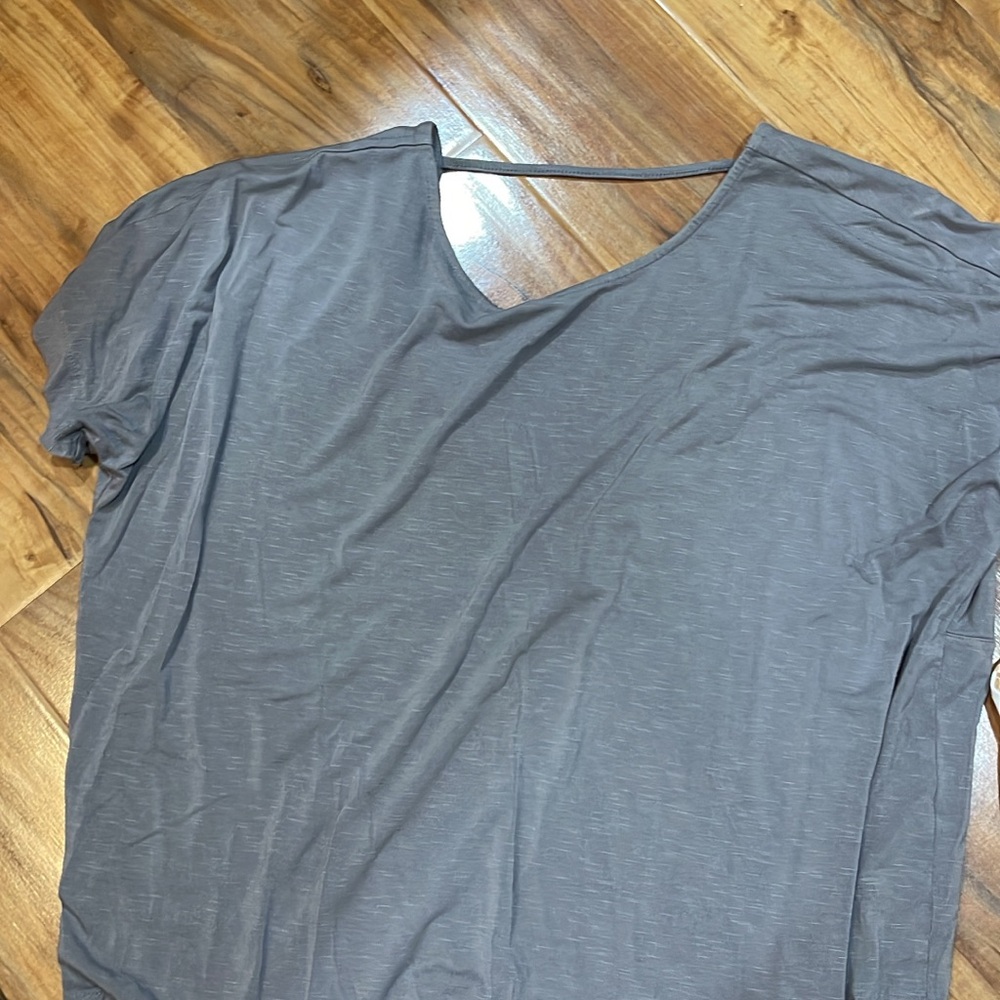 Soma Gray Relaxed Short Sleeve T-Shirt